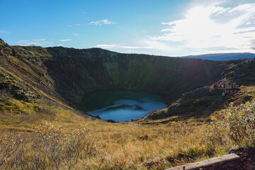 Grímsnes crater lake © Saskia