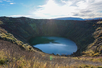 Grímsnes crater lake © Saskia
