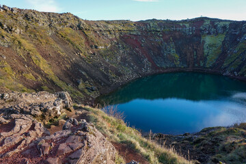 Grímsnes crater lake © Saskia