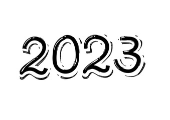 2023 - feliz año nuevo - fin de año - globos de fiesta 
