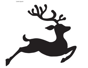 Jumping Christmas Reindeer