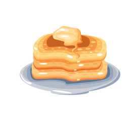 pancakes with butter