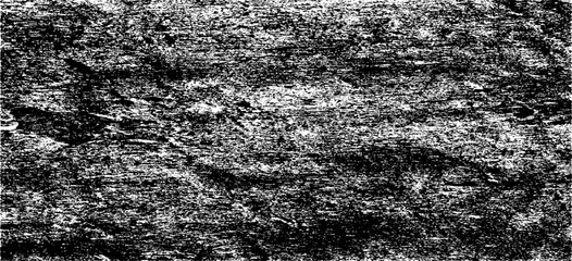 Monochrome texture composed of irregular graphic elements. Distressed uneven grunge background. Abstract vector illustration. Overlay for interesting effect and depth. Isolated on white background.