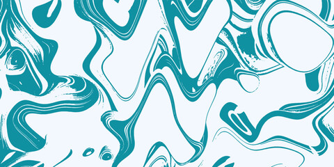 Fototapeta na wymiar Nautical abstract blue vector cover