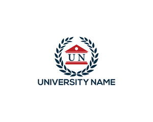 University, Academy and School Logo Design. Education Vector Badge.