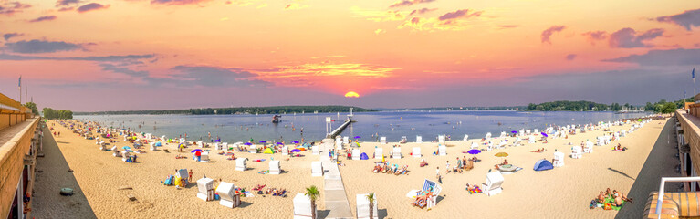 Strandbad, Wannsee, Berlin, Deutschland 