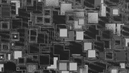 Liquid squares texture background