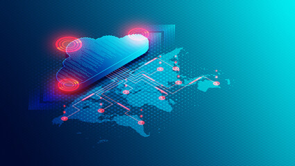 Platform Engineering in the Age of the Cloud Hyperscalers - 3D Illustration