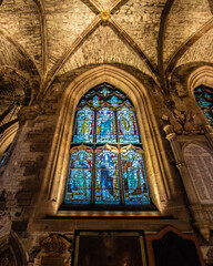 Edinburgh church glass