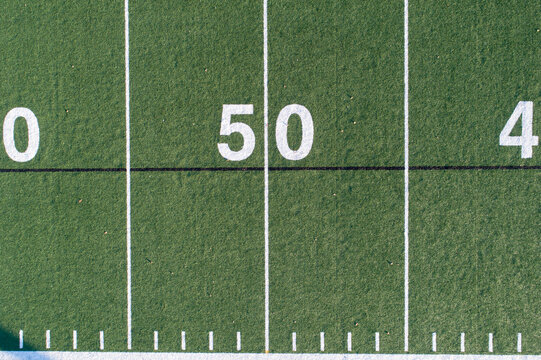view of the 50 yard line