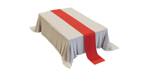 Holy table up position 3D Illustration png