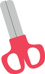 Scissors draw vector