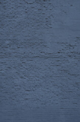 Black vintage brick and plaster wall