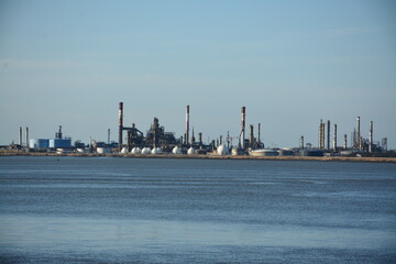 Fototapeta premium Donges - Terminal pétrolier