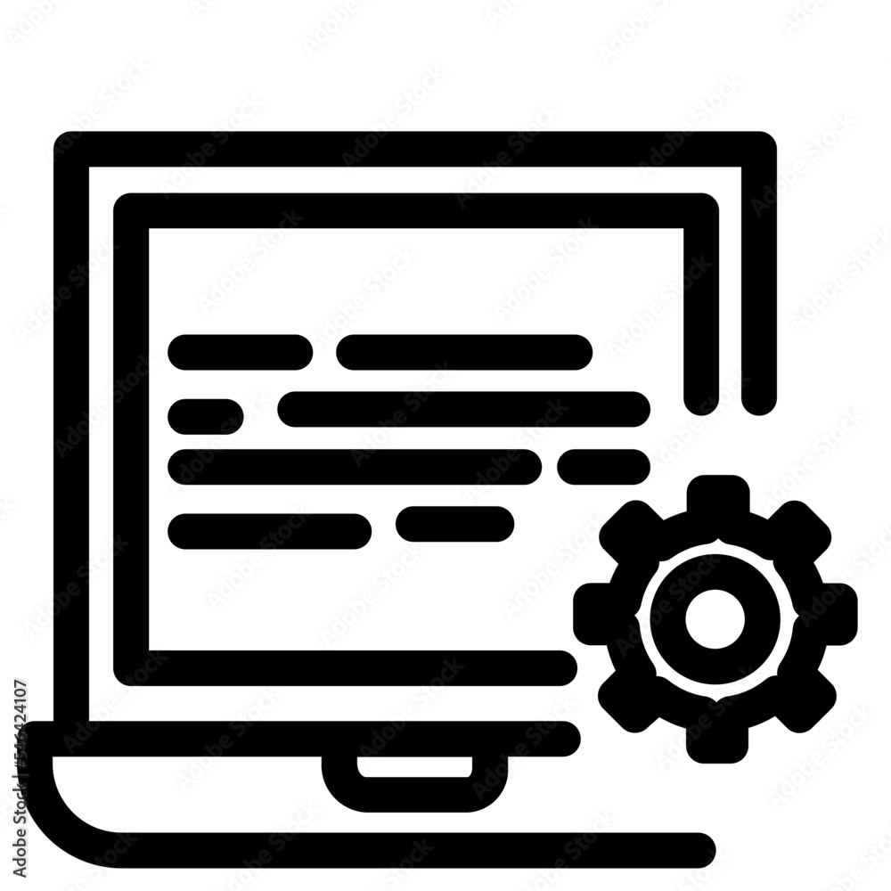 Wall mural app computer laptop optimization settings tools web icon