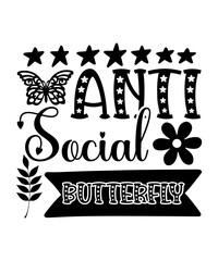 Simple Butterfly SVG, Split Monogram SVG, Butterfly Vector, Butterfly Monogram Svg, Butterfly Name Svg, Split Butterfly Svg