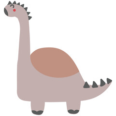Cute Dinosaur Hand Drawn Childish Element
