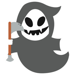 Scream Ghost Hand Drawn Childish Element