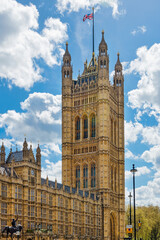 Fototapeta na wymiar Houses Of Parliament in London