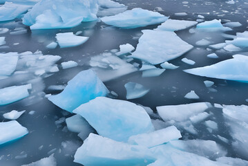 Fototapeta na wymiar 北極の海氷