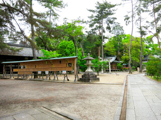 Precincts of Imamiya jinjya Shrine, Kyoto, Japan