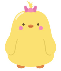 chicken kawaii animal