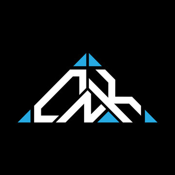 CNK letter logo creative design with vector graphic, CNK simple and modern logo.