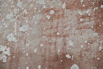 Dirty traces on the old wall
