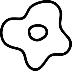 Flower doodle vector