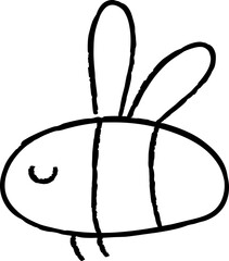 Honey bee doodle