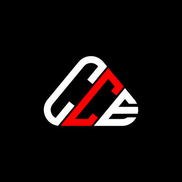 CCE letter logo creative design with vector graphic, CCE simple and modern logo.
