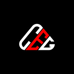 CEG letter logo creative design with vector graphic, CEG simple and modern logo.