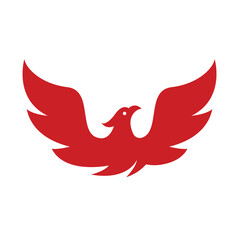 phoenix bird vector logo icon vector illustration clipart