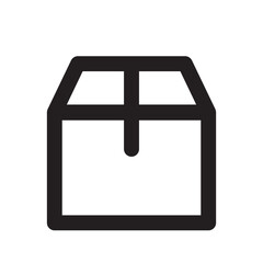 Package Icon with Outline Style