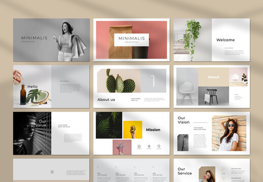 Portfolio Presentation Layout