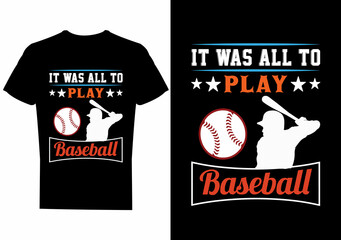 Baseball T-Shirt design