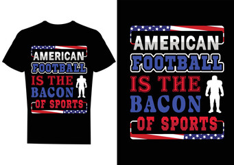 American Football T-shirt Design