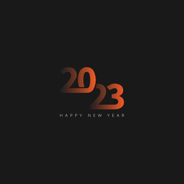 2023 happy new year banner vector image