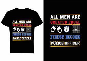 USA Police T-Shirt design