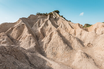 Komolithi kissamos, crete island, greece: impressive clay stone formations near Potamida Chania