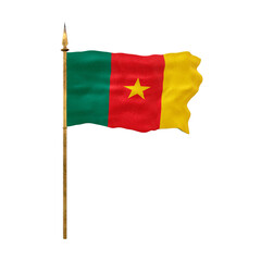 Background for designers. National Day. National flag  of Cameroon