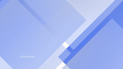 blue background with abstract square shape, dynamic and sport banner concept
