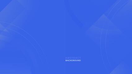 blue background with abstract square shape, dynamic and sport banner concept