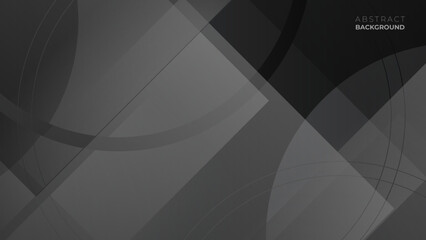dark background with abstract square shape, dynamic and sport banner concept