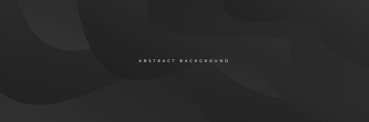 Obraz premium dark background with abstract square shape, dynamic and modern banner concept