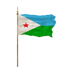 Background for designers. National Day. National flag  of Djibouti