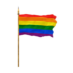 Background for designers. National Day. National flag  of Gay Pride