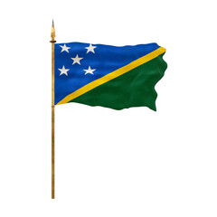 Background for designers. National Day. National flag  of Solomon islands