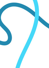 Obraz premium Abstract Blue Lines Background 