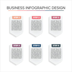 Element set Modern Infographic Design idea business elegant presentation